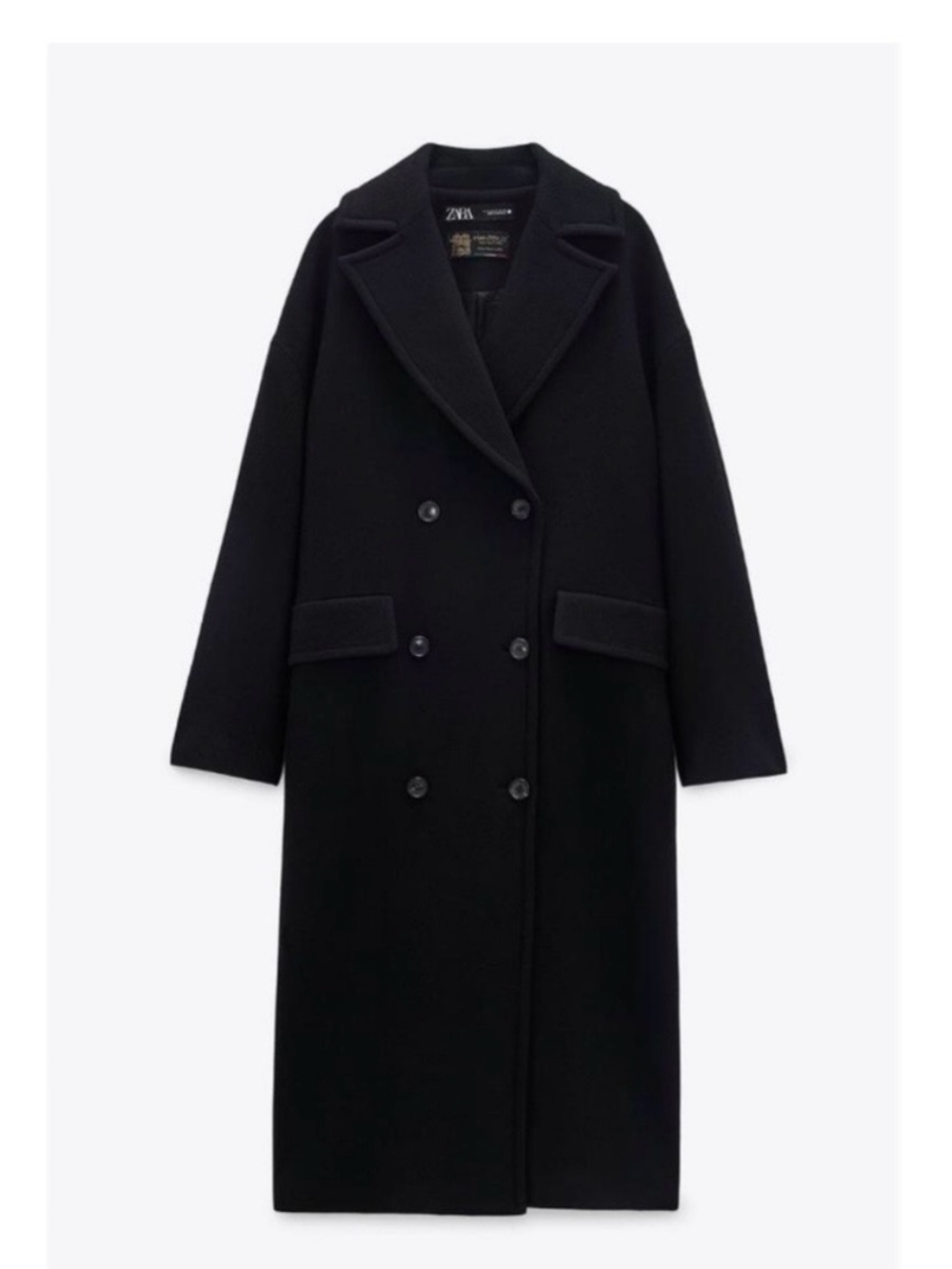 Zara Double-Breasted Wool Coat Allsaints Mango Madewell Frankie Shop COS Aritzia